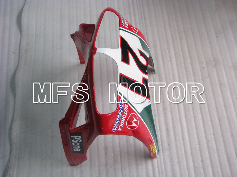 Ducati 748 / 998 / 996 1994-2002 Injection ABS verkleidung - INFO STRADA - Rot - MFS3962