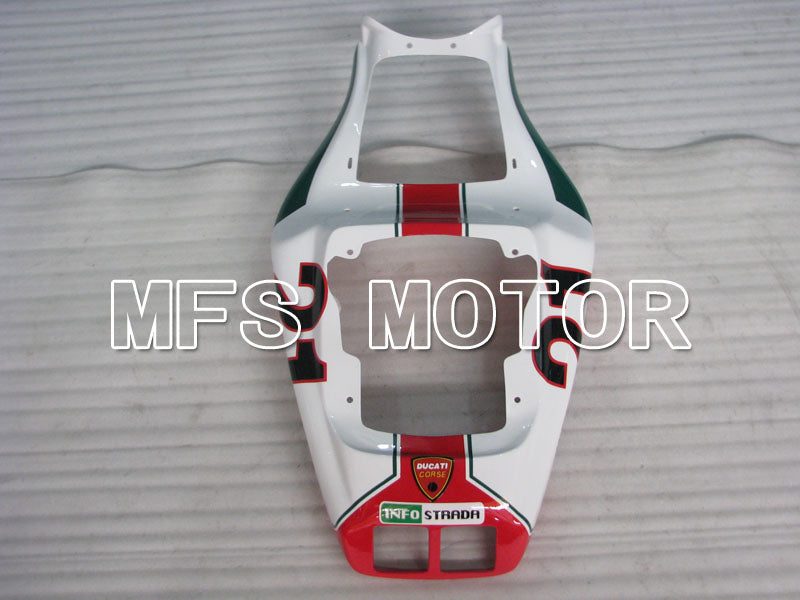 Ducati 748 / 998 / 996 1994-2002 Injection ABS verkleidung - INFO STRADA - Rot - MFS3962