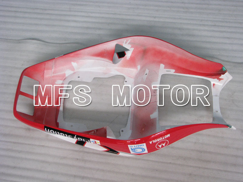 Ducati 748 / 998 / 996 1994-2002 Injection ABS verkleidung - INFO STRADA - Rot - MFS3962