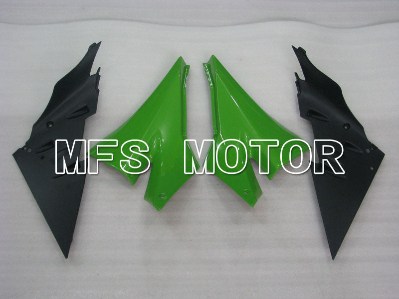 Kawasaki NINJA ZX10R 2004-2005 Injection ABS Fairing - MAXXIS - Black Green - MFS3963