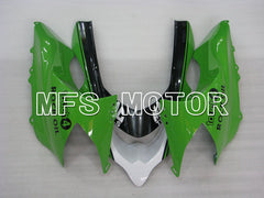 Kawasaki NINJA ZX10R 2004-2005 Injection ABS Fairing - MAXXIS - Black Green - MFS3963