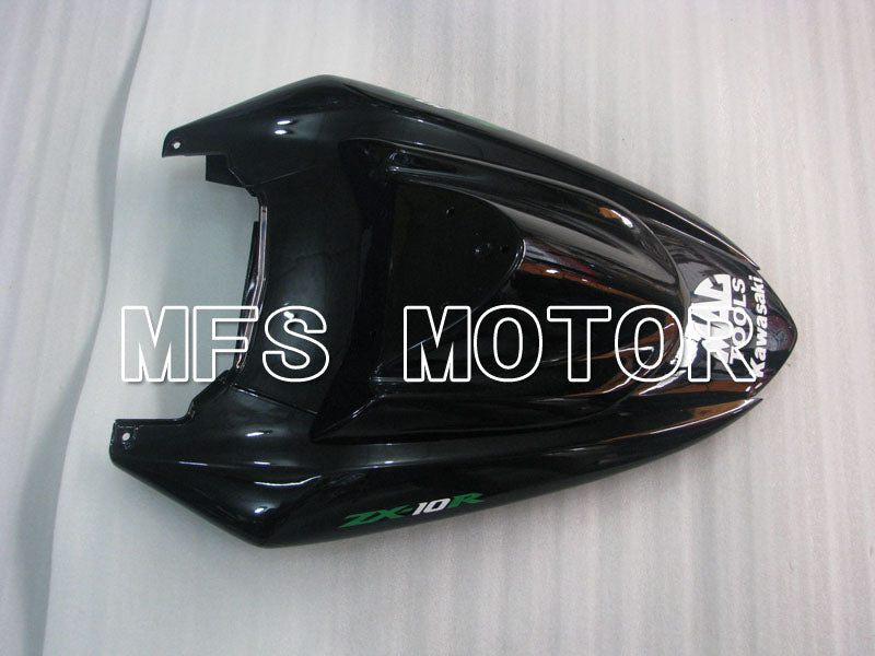 Kawasaki NINJA ZX10R 2004-2005 Injection ABS Fairing - MAXXIS - Black Green - MFS3963