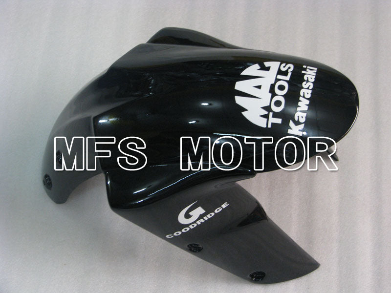 Kawasaki NINJA ZX10R 2004-2005 Injection ABS Fairing - MAXXIS - Black Green - MFS3963