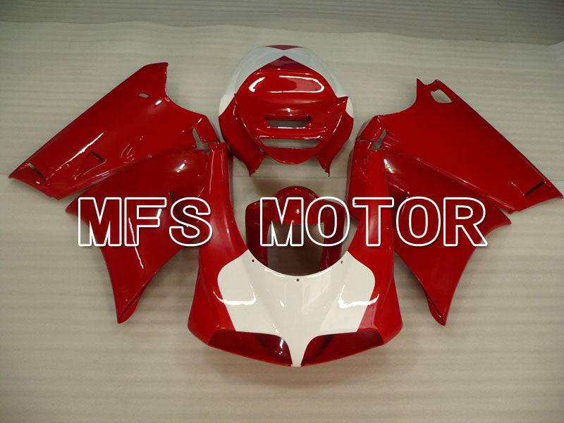 Ducati 748 / 998 / 996 1994-2002 Injection ABS verkleidung - Factory Style - Rot Weiß - MFS3966