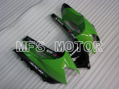 Kawasaki NINJA ZX10R 2004-2005 Injection ABS Fairing - Monster - Black Green - MFS3967