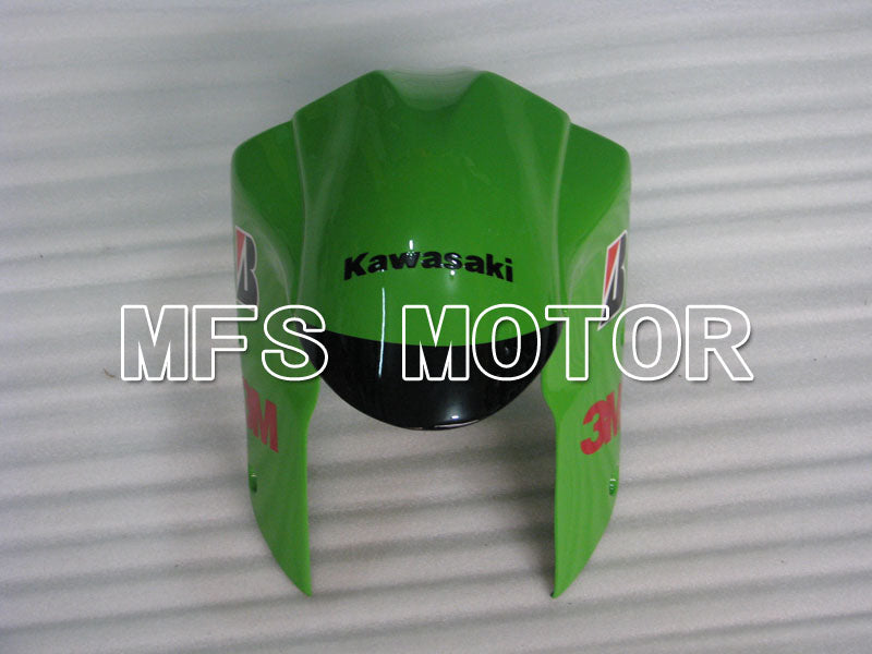 Kawasaki NINJA ZX10R 2004-2005 Injection ABS Fairing - Monster - Black Green - MFS3967