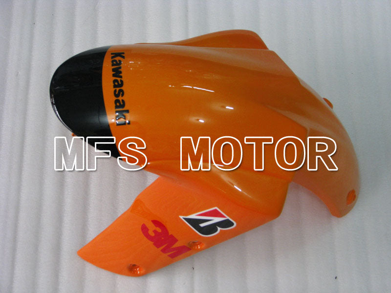 Carénage ABS injecté Kawasaki NINJA ZX10R 2004-2005 - Monster - Noir Orange - MFS3969