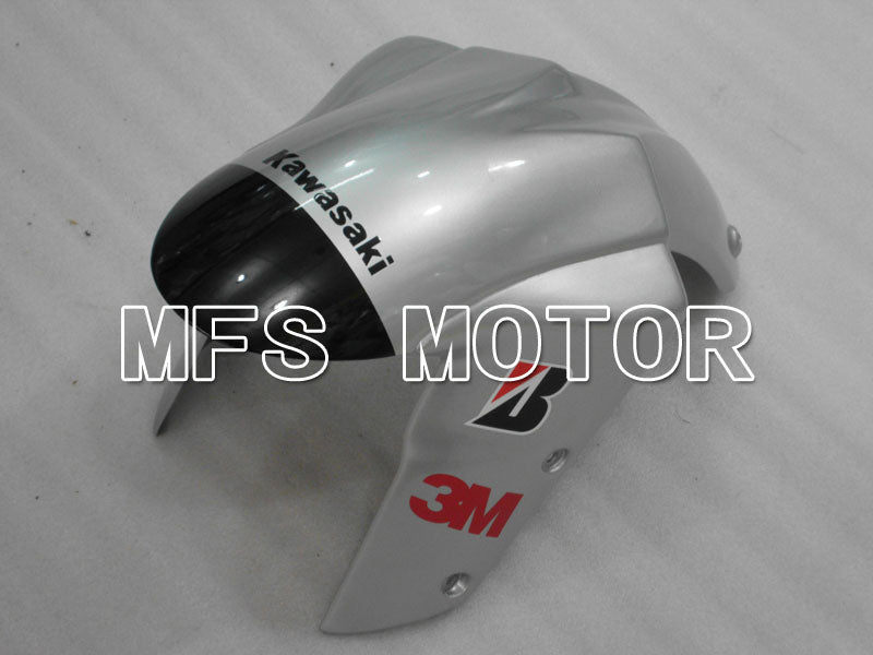 Kawasaki NINJA ZX10R 2004-2005 Injection ABS Fairing - Monster - Black Silver - MFS3974