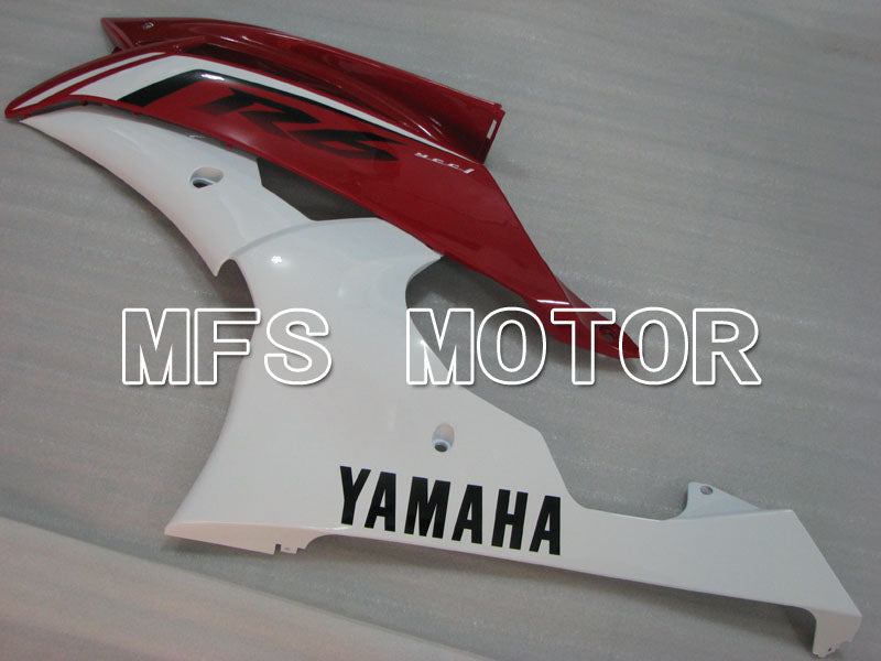 Yamaha YZF-R6 2008-2016 Injection ABS Fairing - Factory Style - Red White - MFS3976