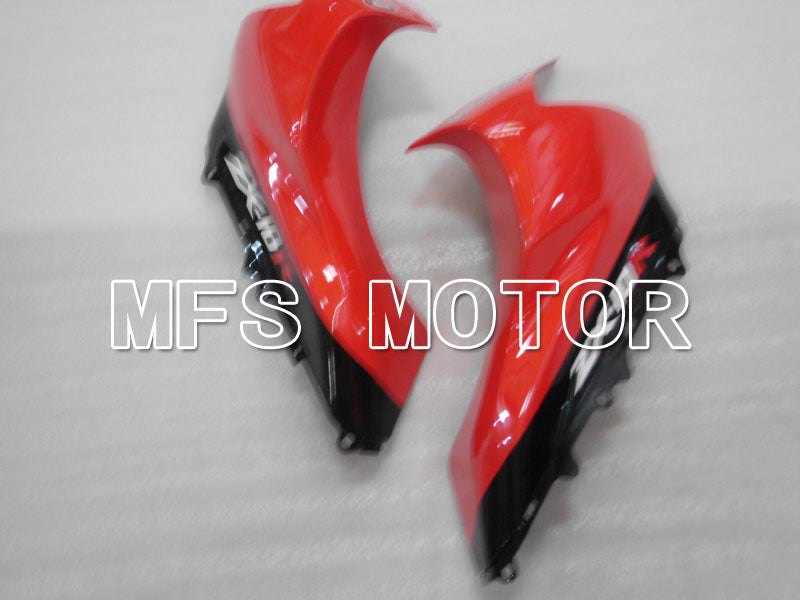 Kawasaki NINJA ZX10R 2004-2005 Injection ABS Fairing - Monster - Black Red - MFS3978