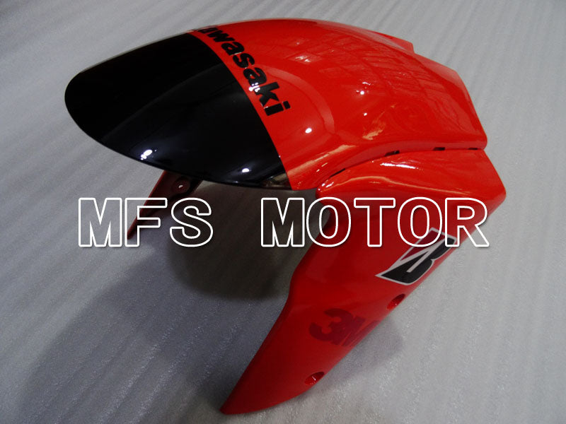 Kawasaki NINJA ZX10R 2004-2005 Injection ABS Fairing - Monster - Black Red - MFS3982