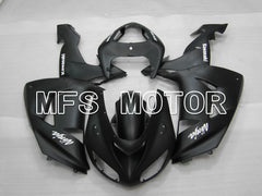 Kawasaki NINJA ZX10R 2006-2007 Injection ABS Fairing - Factory Style - Black - MFS3991
