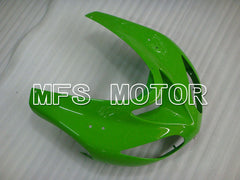 Kawasaki NINJA ZX10R 2006-2007 Injection ABS Fairing - Factory Style - Black Green - MFS3995