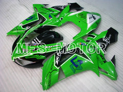 Kawasaki NINJA ZX10R 2006-2007 Injection ABS Fairing - Others - Black Green - MFS3996