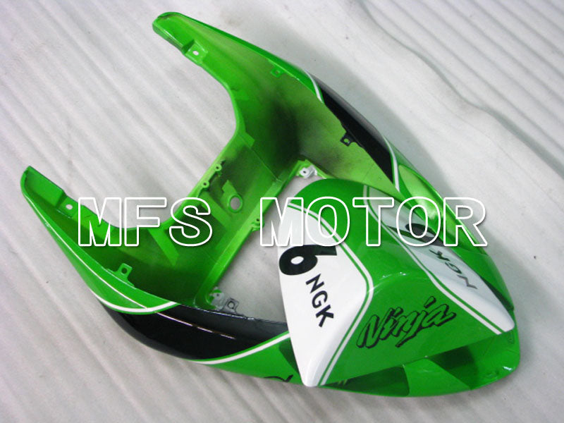 Kawasaki NINJA ZX10R 2006-2007 Injection ABS Fairing - Others - Black Green - MFS3996