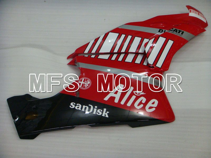 Carénage ABS Injection Ducati 749 / 999 2003-2004 - Alice - Rouge Noir - MFS3998