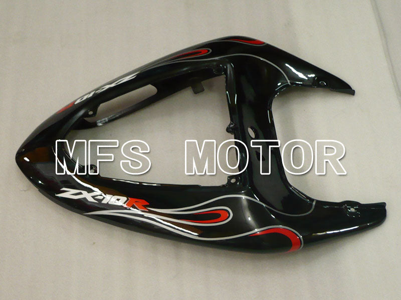 Kawasaki NINJA ZX10R 2006-2007 Injection ABS Fairing - Flame - Black - MFS3999