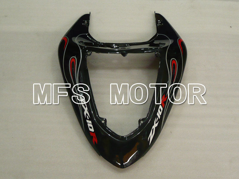Kawasaki NINJA ZX10R 2006-2007 Injection ABS Fairing - Flame - Black - MFS3999