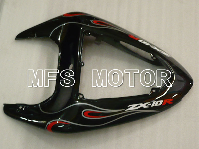 Kawasaki NINJA ZX10R 2006-2007 Injection ABS Fairing - Flame - Black - MFS3999