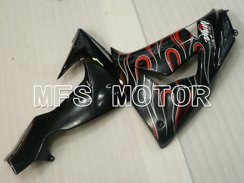 Kawasaki NINJA ZX10R 2006-2007 Injection ABS Fairing - Flame - Black - MFS3999