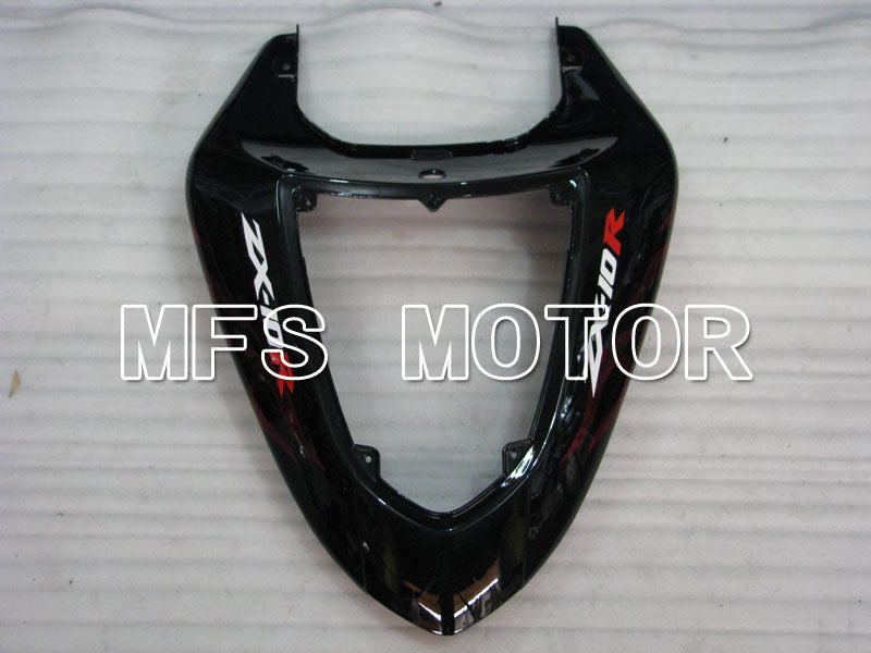 Kawasaki NINJA ZX10R 2006-2007 Injection ABS Fairing - Flame - Black Red - MFS4005