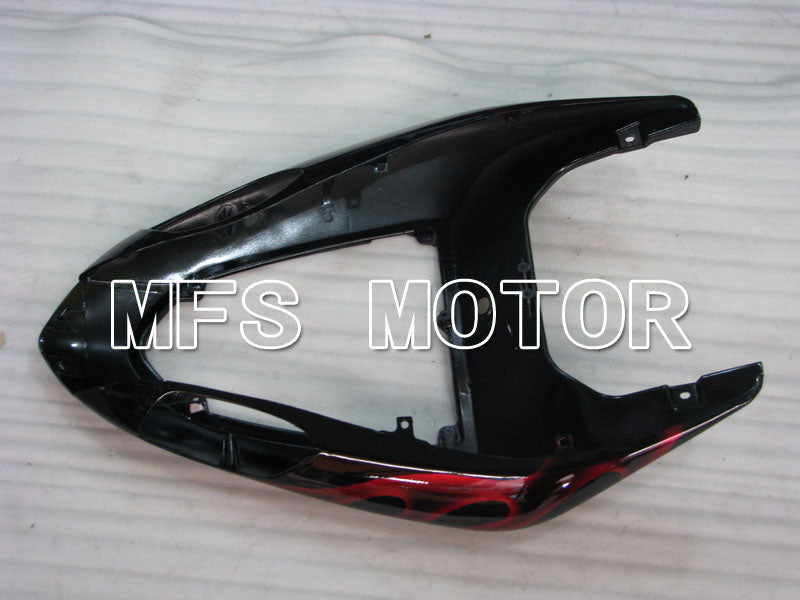 Kawasaki NINJA ZX10R 2006-2007 Injection ABS Fairing - Flame - Black Red - MFS4005