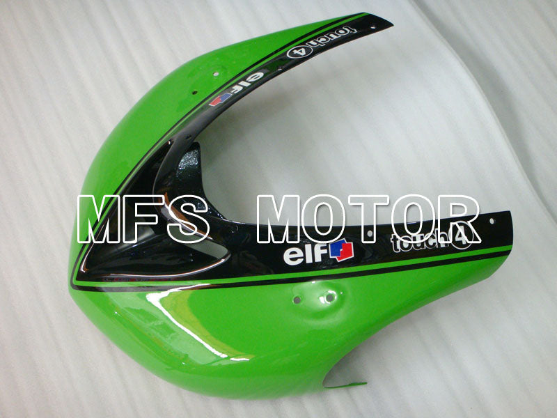 Kawasaki NINJA ZX10R 2006-2007 Injection ABS Fairing - Monster - Black Green - MFS4008