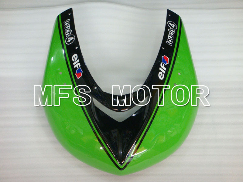 Kawasaki NINJA ZX10R 2006-2007 Injection ABS Fairing - Monster - Black Green - MFS4008
