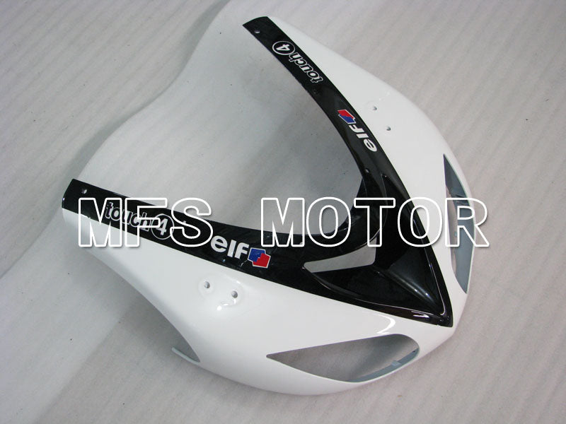 Kawasaki NINJA ZX10R 2006-2007 Injection ABS Fairing - Monster - Black White - MFS4009