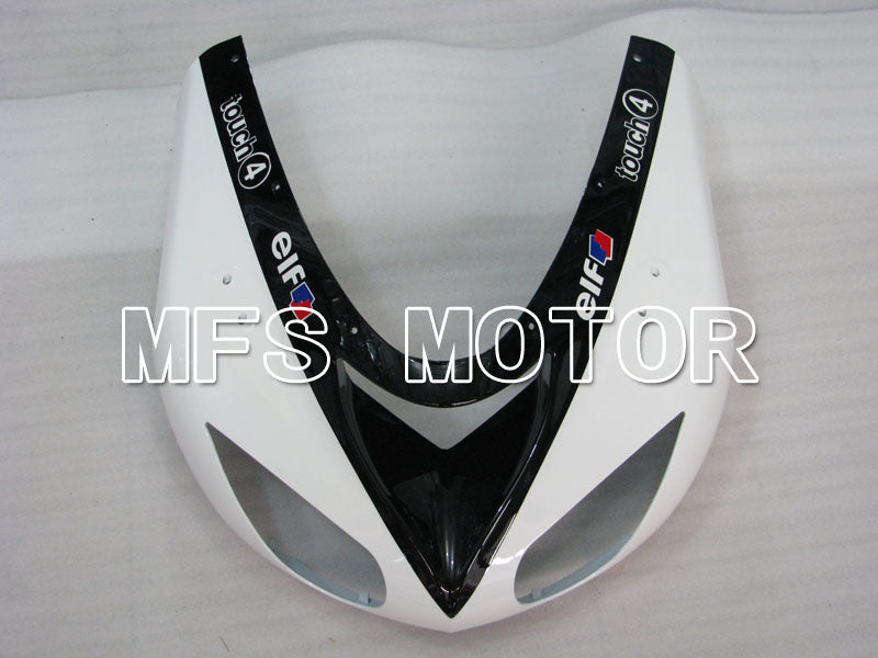 Kawasaki NINJA ZX10R 2006-2007 Injection ABS Fairing - Monster - Black White - MFS4009