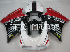 Carénage ABS injecté Ducati 916 1994-1998 - Performance - Noir Blanc - MFS4016