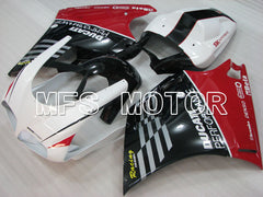 Carénage ABS injecté Ducati 916 1994-1998 - Performance - Noir Blanc - MFS4016