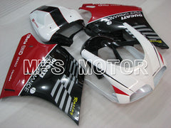 Carénage ABS injecté Ducati 916 1994-1998 - Performance - Noir Blanc - MFS4016