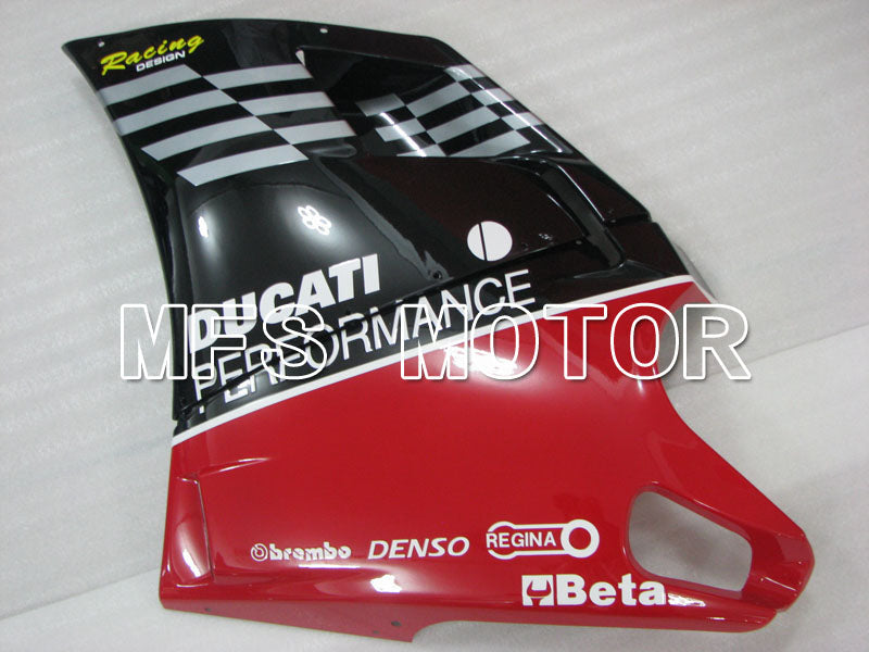 Carénage ABS injecté Ducati 916 1994-1998 - Performance - Noir Blanc - MFS4016