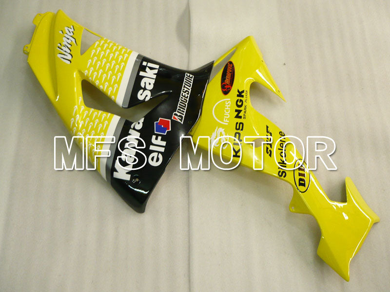 Kawasaki NINJA ZX10R 2006-2007 Injection ABS Fairing - Factory Style - Black Yellow - MFS4017