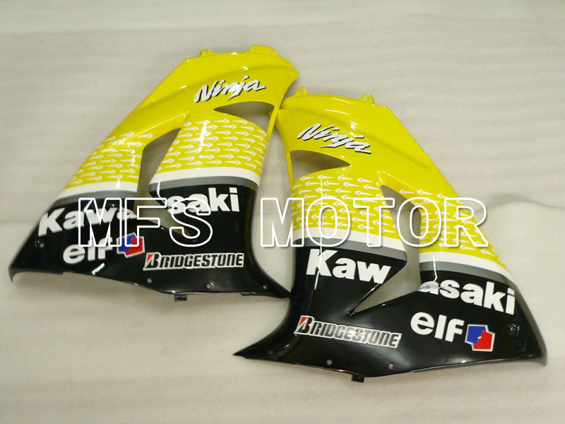 Kawasaki NINJA ZX10R 2006-2007 Injection ABS Fairing - Factory Style - Black Yellow - MFS4017