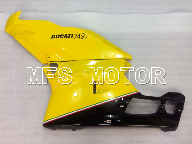 Ducati 749 / 999 2003-2004 Injection ABS verkleidung - Factory Style - Gelb Weiß - MFS4020