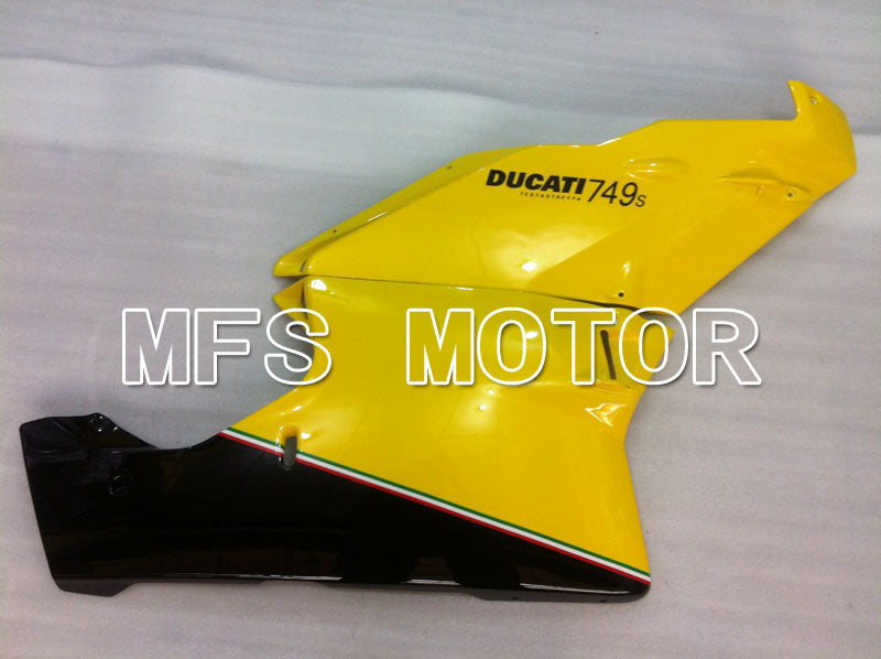 Ducati 749 / 999 2003-2004 Injection ABS verkleidung - Factory Style - Gelb Weiß - MFS4020