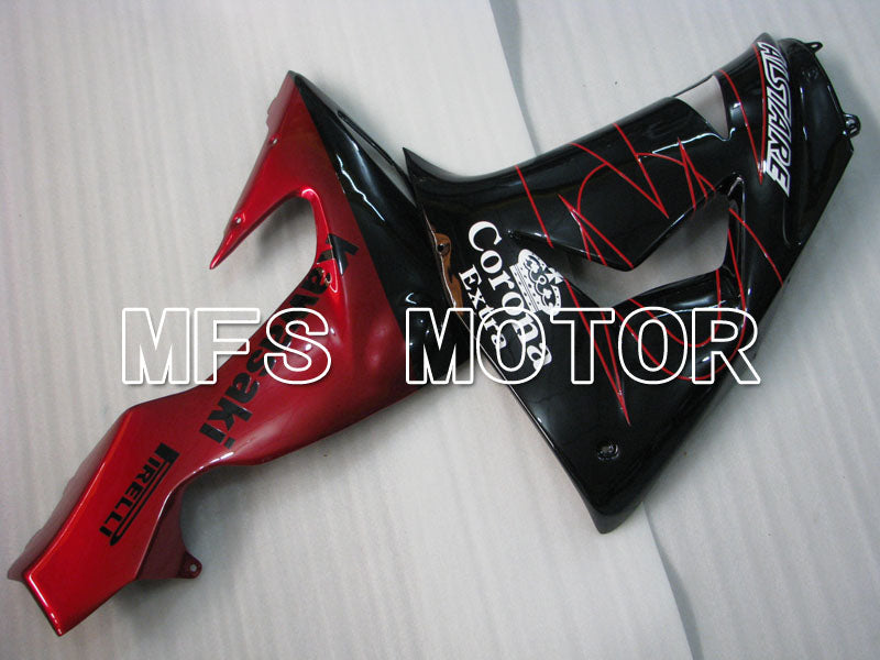 Kawasaki NINJA ZX10R 2006-2007 Injection ABS verkleidung - Corona - Schwarz Rot - MFS4023