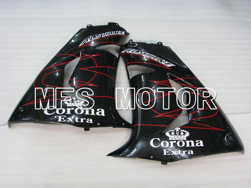 Kawasaki NINJA ZX10R 2006-2007 Injection ABS verkleidung - Corona - Schwarz Rot - MFS4023