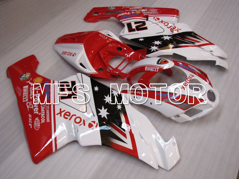 Ducati 749 / 999 2003-2004 Injection ABS Fairing - Xerox - Red White - MFS4033