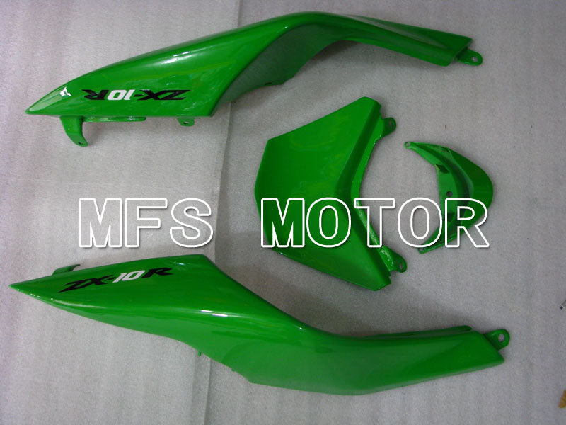 Kawasaki NINJA ZX10R 2008-2010 Injection ABS Fairing - Factory Style - Black Green - MFS4041