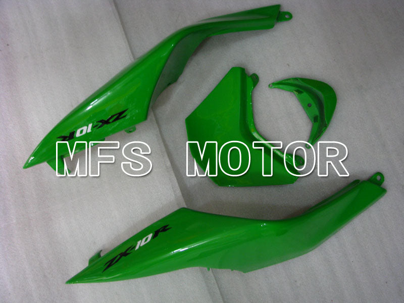 Kawasaki NINJA ZX10R 2008-2010 Injection ABS Fairing - Factory Style - Black Green - MFS4041