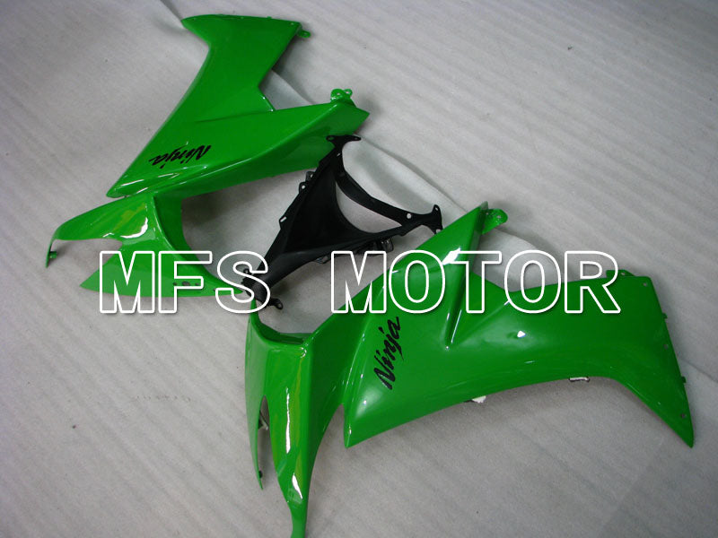 Kawasaki NINJA ZX10R 2008-2010 Injection ABS Fairing - Factory Style - Black Green - MFS4041