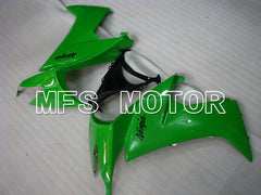 Kawasaki NINJA ZX10R 2008-2010 Injection ABS Fairing - Factory Style - Black Green - MFS4041