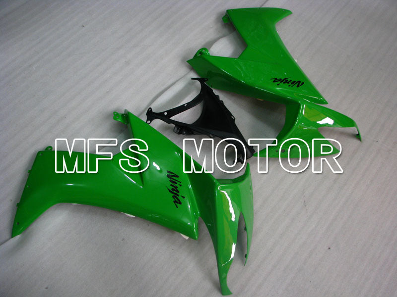 Kawasaki NINJA ZX10R 2008-2010 Injection ABS Fairing - Factory Style - Black Green - MFS4041