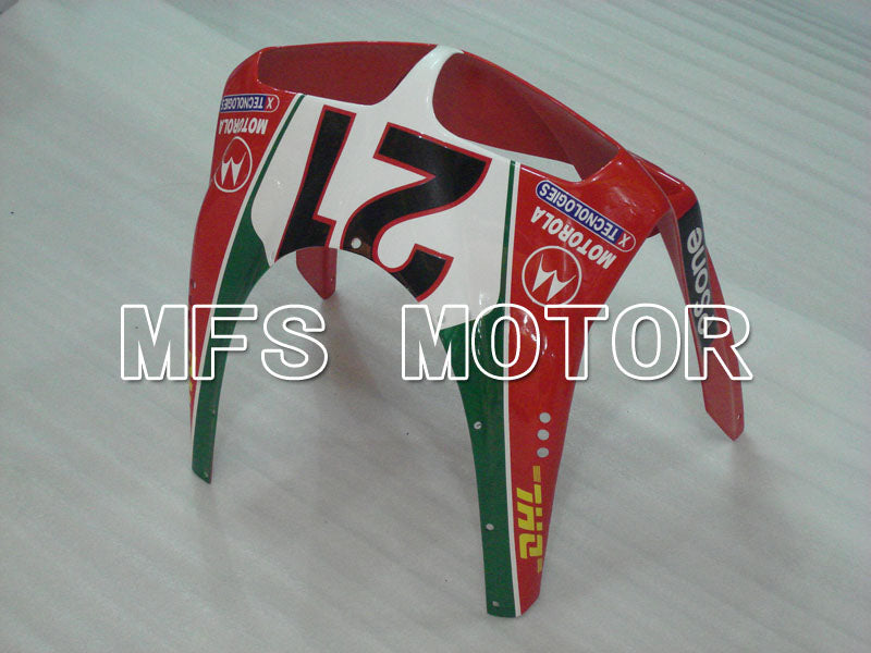 Ducati 916 1994-1998 Injection ABS Fairing - INFO STRADA - Red - MFS4043