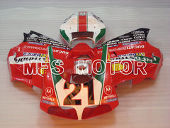 Ducati 916 1994-1998 Injection ABS Fairing - INFO STRADA - Red - MFS4043