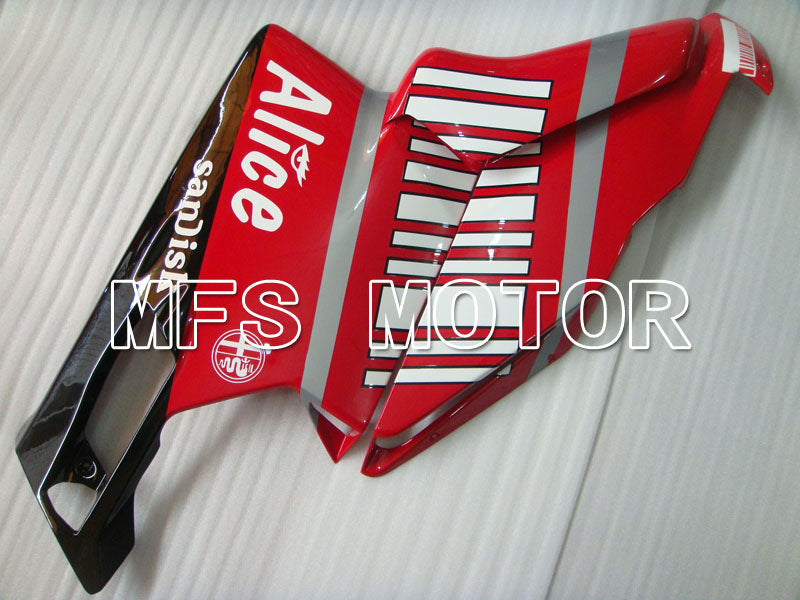 Ducati 749 / 999 2005-2006 Injection ABS Fairing - Alice - Red White - MFS4046