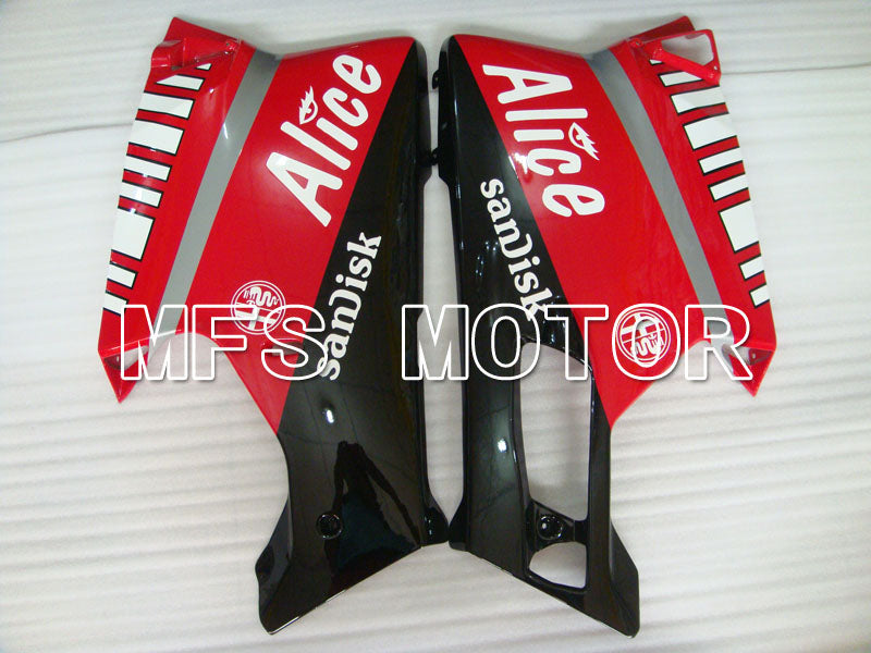 Ducati 749 / 999 2005-2006 Injection ABS Fairing - Alice - Red White - MFS4046